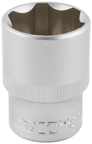 Головка 6-гранная CrV 1/2'' 21 мм | код 62051 | FIT фото 2