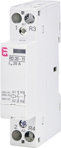 Контактор RD 20-11 (230V AC/DC) (AC1) | код 002464006 | ETI Контактор RD 20-11 (230V AC/DC) (AC1) | код 002464006 | ETI