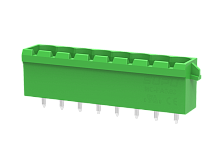 MC-PA5.08V03-D Разъём штекерный MC, прям. конт.,шаг 5.08мм,3 конт.с защ.,зел., шт | код MC-PA5.08V03-D | SUPU