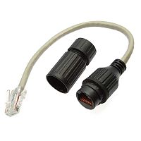 Разъём герметичный SZC-16-RJ45-2 ip68, 1 А | код 106739 | SZC