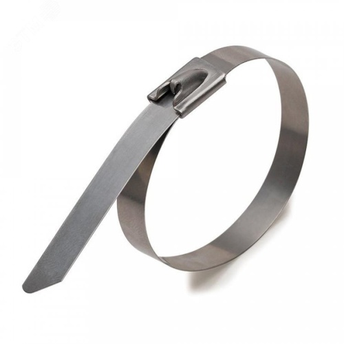 Стяжки кабельные стальные СКС (304) 7,9*400 (100 шт/уп) | код PR08.4887 | ПРОМРУКАВ