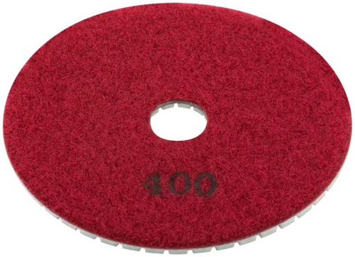 Алмазный гибкий шлифовальный круг 100х3мм Р400 | код 76-597 | FIT фото 2