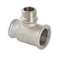 Тройник с переходом на нар. р. 3/4"х1/2"х1/2" вн.-нар.-вн. | код. VTr.132.RN.050404 | VALTEC