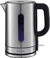 Чайник электрический Hyundai HYK-S2506 1.7л. 2200Вт серебристый (корпус: металл) | код 1915170 | HYUNDAI