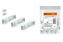 Коннектор для жесткого соединения неона SMD2835-220 В односторонний TDM | код SQ0331-1535 | TDM