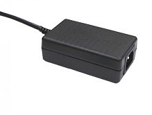 Адаптер AC-DC, настольный, 15Вт, вход 90...264B AC 47...63 Гц, 135...370B DC, выход 18B/0.83A, изоляция 3000B AC, 100x58.5x32.8мм, 0...+50С, сетевой разъём IEC320-C14, выходной разъем 11мм, диам. 5.5х2.1мм | код GS15A-5P1J | MeanWell