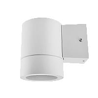 Светильник уличный односторонний ЦИЛИНДР-1П-GX53 пластик под лампу GX53 230B белый IP65 IN HOME | код 4690612027609 | IN HOME