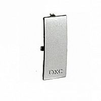 Накладка на стык крышек 60мм² цвет серый металлик (упак. 5шт) | код. 09504G | DKC