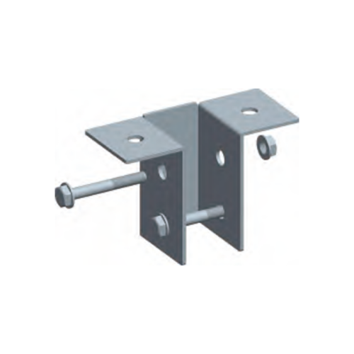 Опора напольная для алюминиевого лестничного лотка | код LAN-LTA-STD | LANMASTER Опора напольная для алюминиевого лестничного лотка | код LAN-LTA-STD | LANMASTER