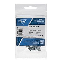 Винт с полукруглой головкой М6х12 DIN 7985 оцинк. (уп.12шт) Tech-Krep/Zitar 126579