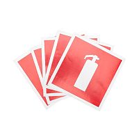 Наклейка Огнетушитель 200х200 мм, | код 56-0051 | REXANT