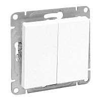 Эпика Механизм выключателя 2кл. белый EKF | код UP1-SWW-20 | EKF