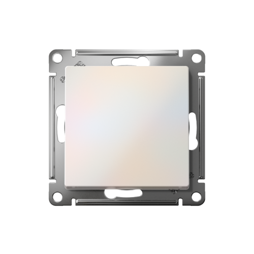 ATLASDESIGN 1-клавишный ВЫКЛЮЧАТЕЛЬ, сх.1, 10АХ, быстрозажимные клеммы, ЖЕМЧУГ | код ATN000411S | Systeme Electric фото 2