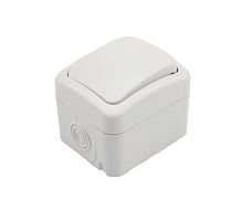 Выключатель1-кл.ОПMiniOGIP54бел. | код KR-78-0601 | Kranz