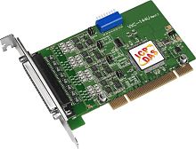 VXC-144U CR Universal PCI, 4-port RS-422/485 communication board.(RoHS) Includes one CA-4002 connector | код 00-06016638 | ICP DAS