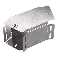 Угол горизонтальный 45 градусов с крышкой Стандарт 100х100 Промрукав | код PR16.0425 | ПРОМРУКАВ