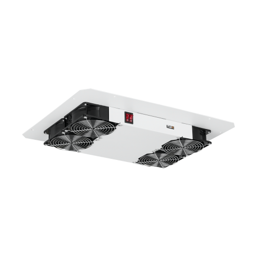 Блок вент для напольных шкафов серий TFR TFL TFA без шнура питания серый (-FAN4-GY) | код TLKA0085 | TLK