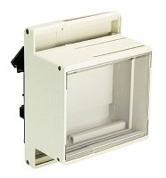 Корпус для РЭА, с универсальным креплением, без печатной платы, габариты корпуса, Ш х В х Г (мм): 70,5 x 42 x 96, габариты платы, Ш х В х Г (мм): 93 x 67, цвет: серый, серия wiebox WEB 6 | код 87.060.0053.0 | Wieland