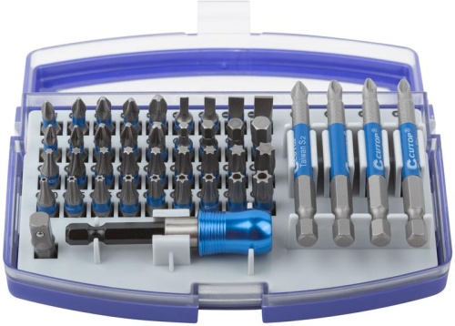 Набор бит в пластиковом боксе ''Монтажный'', profi, 42 предмета | код 83-869 | FIT фото 5