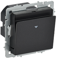 BRITE Выключ. карточный 30А ВС10-1-8-БрЧ черн. IEK | код BR-V11-0-10-K02 | IEK