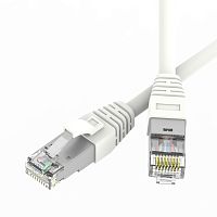 Патч-корд экранированный SLIM CAT6A S/FTP 4х2, 28 AWG, LSZH, белый, 0,3м | код RN6ASF4503WH-28 | DKC