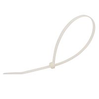 Стяжка нейлоновая 300x3,6 мм белая (упак. 500 шт.) REXANT | код 07-0300-05 | REXANT