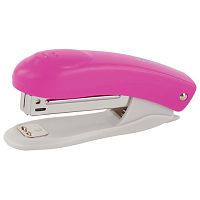 Степлер №10 BRAUBERG Original, до 12 листов, с антистеплером, розовый, 227767 | код 227767 | BRAUBERG