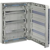 Щит ЩРН-П 54 модулей навесной КМПн-54 IP65 серый SIMPLE | код Б0060294 | ЭРА