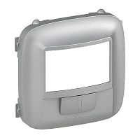 Valena ALLURE.Лицевая панель датчика движения,с ручным управлением.Алюминий | код 752380 | Legrand