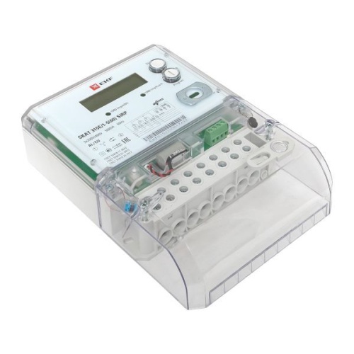 Счётчик электрической энергии трехфазный многотарифный SKAT 315E/1-5(60) SIRP PROxima | код 31501R | EKF фото 7 Счётчик электрической энергии трехфазный многотарифный SKAT 315E/1-5(60) SIRP PROxima | код 31501R | EKF фото 7