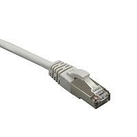 Патч-корд FTP кат.5E 4х2 26AWG (7х0.16мм) Cu LSZH сер. 3м | код 10-0718 | SUPRLAN