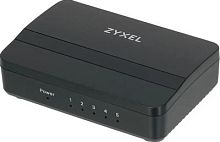 Коммутатор Zyxel GS-105SV2-EU0101F 5x1Гбит/с неуправляемый | код 489855 | Zyxel