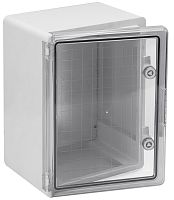 Корпус пластиковый ЩМПп 400х300х220мм прозрачная дверь УХЛ1 IP65 | код MKP92-N-403022-65 | IEK