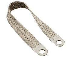 Шлейф заземления плоский луженый ПЗ 16-150 M8 (10шт./уп) HLT | код 081-37-008 | HLT