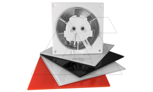 Вентилятор dRim RMS, O100мм, датчик движения, таймер отключения, вал на подшипниках, 230В, 8Вт, 93м?/ч | код 01-065 | airRoxy