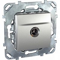 Розетка TV, одиночная, алюминий | код. MGU5.462.30ZD | Schneider Electric