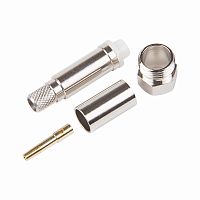 Разъем гнездо FME RG 58 обжим Цена за 1 шт. | код 05-5004 | REXANT