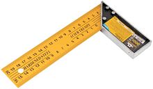 Угольник столярный, двусторонняя шкала 200 мм | код 19371М | FIT