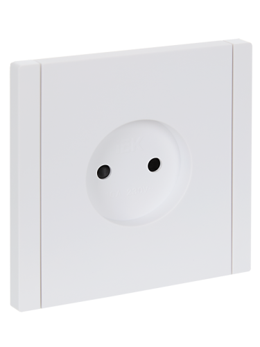 FORTE&PIANO Роз. без з/к с з/ш в/к 10А FP217 бел. IEK | код FP-R13-10-K01 | IEK