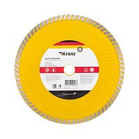 Диск алмазный отрезной Turbo волна 230х22.2х2.4х10мм | код. KR-90-0135 | Kranz
