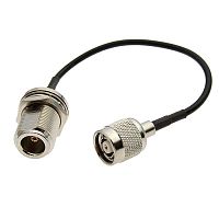 Разъём высокочастотный RUICHI RP-TNC-J-1.5-RG174-15CM-N-KY-1.5, длина 15 см | код 104945 | Ruichi