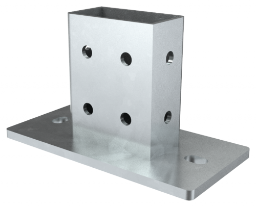 Опора закрытая для двойного STRUT-профиля EZ IEK | код COP14-ZK-EZ | IEK Опора закрытая для двойного STRUT-профиля EZ IEK | код COP14-ZK-EZ | IEK