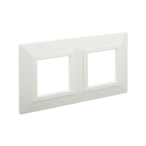 Рамка из металла, ''Avanti'', белая, 4 модуля | код 4400854 | DKC фото 2