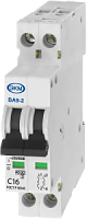 Автоматический выключатель, ультратонкий, серии ВА-9, ВА-9-2 С10 4,5кА, 2P 10 А, тип С, 4.5 кА, автомат шириной 18 мм (1 шт.) МЕАНДР | код 4680019910642 | МЕАНДР