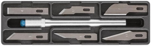 Нож макетный с 6 лезвиями КУРС 10482 фото 5 Нож макетный с 6 лезвиями КУРС 10482 фото 5