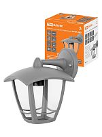 Светильник садово-парковый СИТИ НБУ 07-60-002 У1 4-х гранник настенный вниз серый TDM | код SQ0330-1321 | TDM