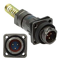 Разъём быстроразъёмный SZC FQ14-3pin ZPJ-8, 3-х контактный | код 107076 | SZC