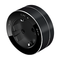 MuitiTrack Розетка 2К+З круглая 16А/250В Антрацит | код MTK13001B | Systeme Electric