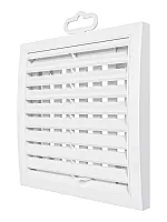 Решетка вентиляционная регулируемая, из ABS пластика 150х150 | код 1515РРП | ERA