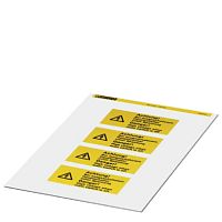 Предупредительная табличка PML-W301 (105X52) | код 0830463 | PHOENIX CONTACT